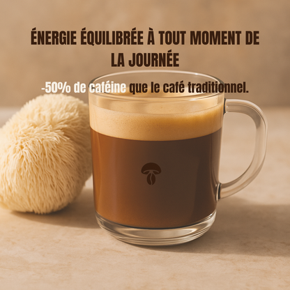 Allège-moi – Le café aux champignons