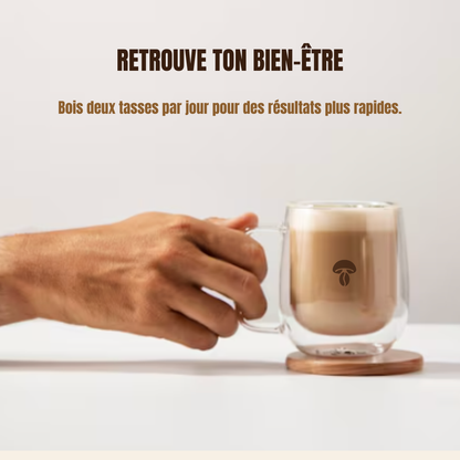 Allège-moi – Le café aux champignons