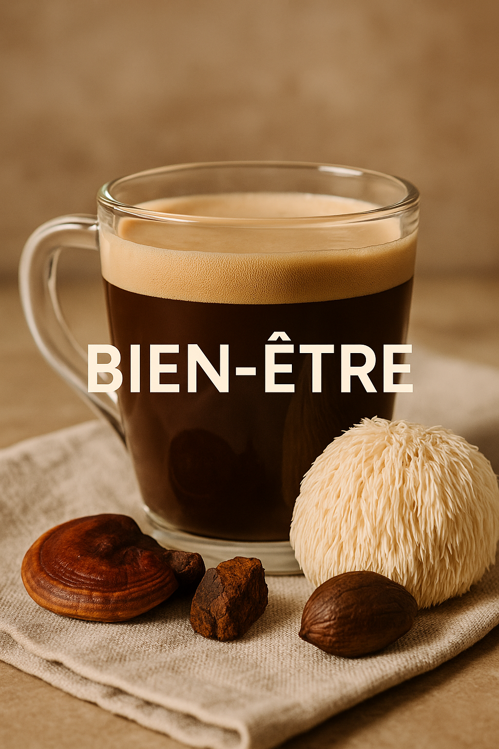 Allège-moi – Le café aux champignons