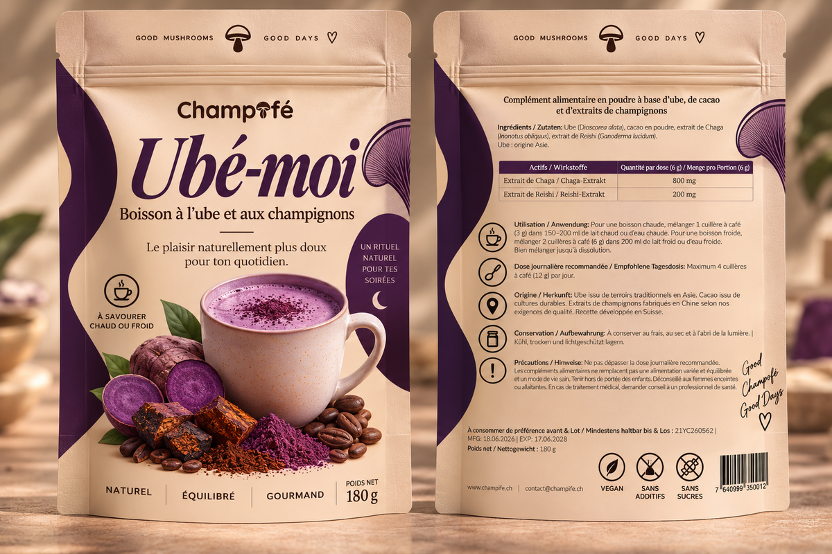 Ubé-moi, le ubé aux champignons