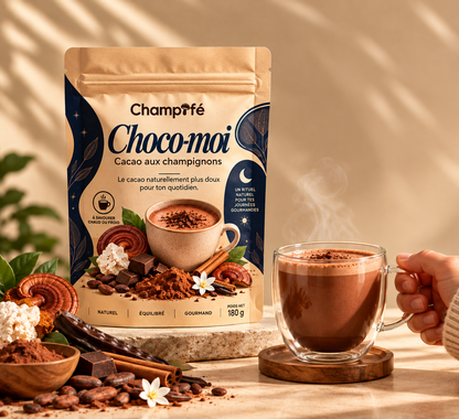 Choco-moi – Le cacao aux champignons