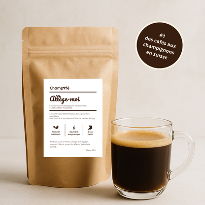 Allège-moi – Le café aux champignons